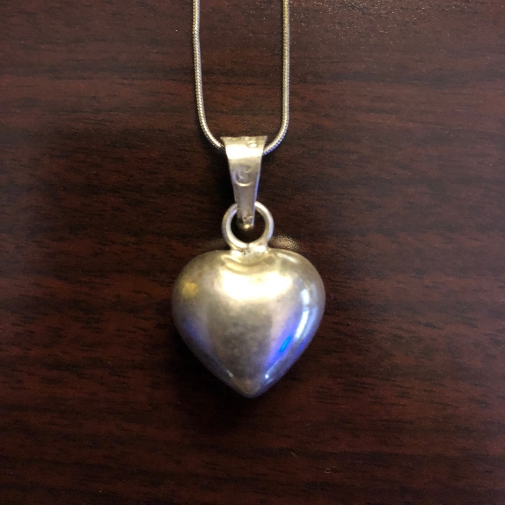Silver Heart Necklace